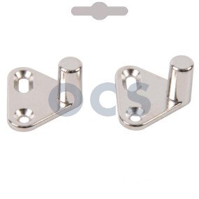 Sluitpen Toiletstang Metaal 2 st afbeelding