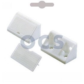 Hoekverbinder Met Kap PVC 4x afbeelding