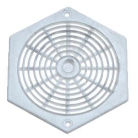 Rozet Opbouw 75mm Zeskant afbeelding
