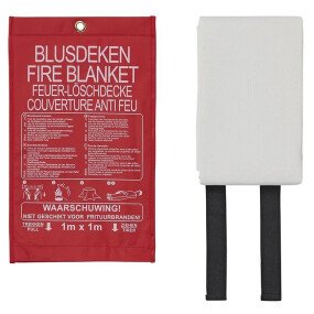 Blusdeken 100x100cm In Hoes afbeelding