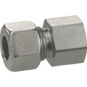 Rechte Koppeling 8mmx1/2"Bi 2x afbeelding
