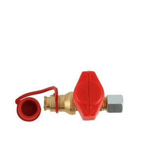 Verdeelkraan Snelkop. 8mm Knel afbeelding