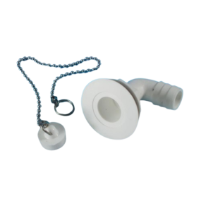 Afvoerplug Haaks 19mm Compleet afbeelding