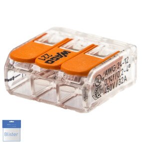 Wago Verbindingsklem 3-Voudig 5x afbeelding