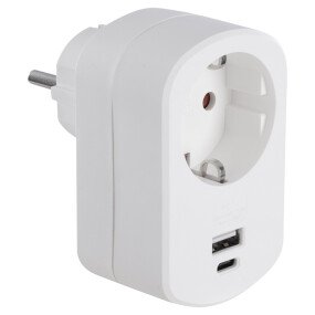 QL Adapterstekker 230V USB A/C afbeelding