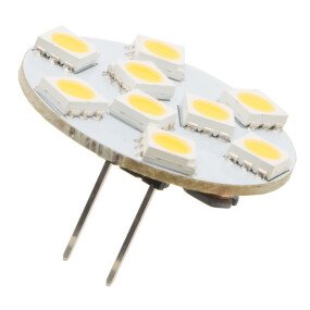 G4 10-30VDC 1.8W LED9 Back Pin afbeelding