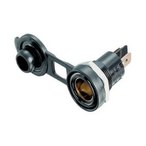 12V Stekkerdoos Inbouw + Deksel afbeelding