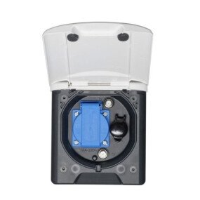 Wanduitvoerdoos 12V Sat. + TV afbeelding