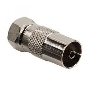 Koppelstuk Coaxst. Male > F-Stek afbeelding