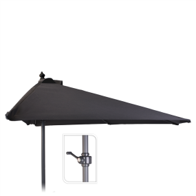Balkonparasol Half Rond 250cm afbeelding