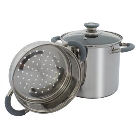 Corby RVS Pan/Stomer 2-Delig afbeelding