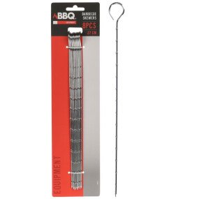 BBQ Pennen Metaal 27cm 8x afbeelding