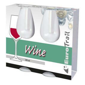 Wine Glas 290ml 100% PC 2x afbeelding