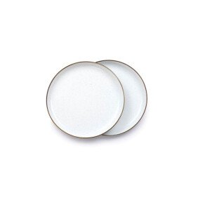 Plate/Bord Enamel/Emaille 2x afbeelding