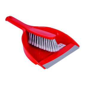 Veger En Blik Kunststof afbeelding