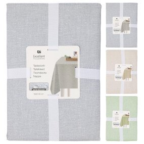 Tafelkleed Linnen Look 180x130cm afbeelding