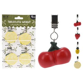 Tafelkleedgewichten Fruit 4x afbeelding