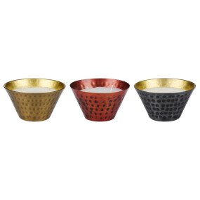 Citronella Kaars Metalen Houder afbeelding