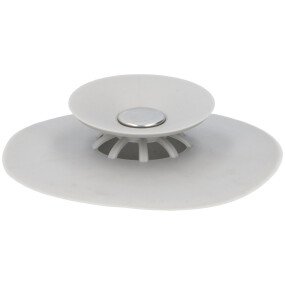 Gootsteenzeef en Stop Ø10x2,5cm afbeelding