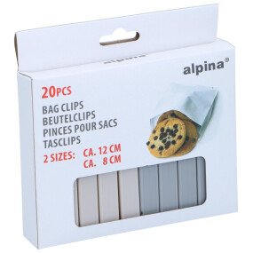Zak Clips 20 stuks 12cm & 8cm afbeelding