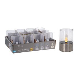 Solar Lamp Kaars LED 7.5x11.3cm afbeelding