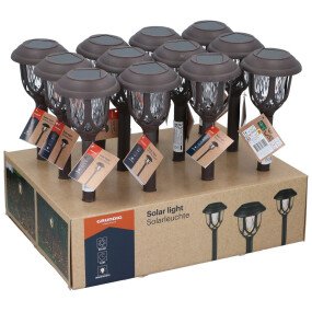 Solar Tuinlamp LED Ø10x41cm afbeelding
