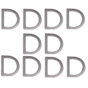 D-ring 13mm Alu 10x afbeelding