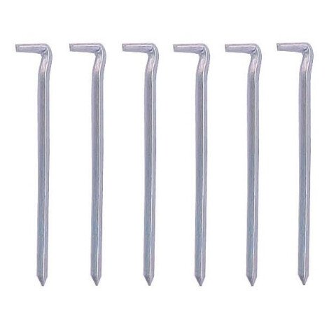 Grondpen Vierkant 20cm 6mm 6x afbeelding