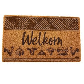 Deurmat Welkom 45x75cm afbeelding
