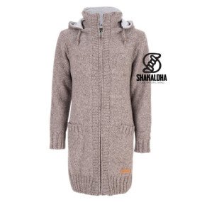 Brizo Wollen Vest Ziphood Wms afbeelding