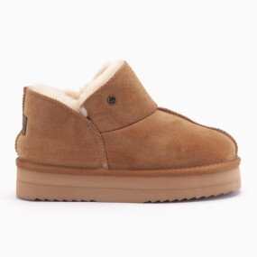 Willow Suede Plateau Pantoffel afbeelding