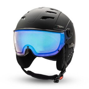 Venus ST Helm Black-Flash Blue afbeelding