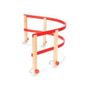 Ruggensteun Voor Houten Slee afbeelding