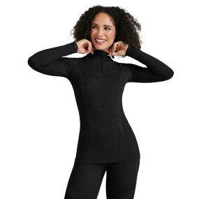 Wool-Tech Longsleeve Zip Wms afbeelding