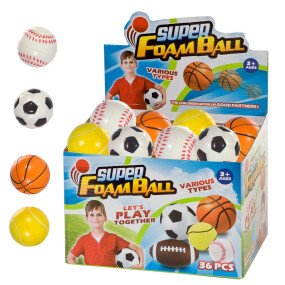 Foam Softbal Sports 5.5cm afbeelding