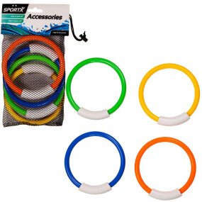 Duik Ringen 4x + Mesh Bag afbeelding