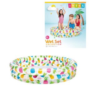  Zwembad Ananas 132x28cm afbeelding