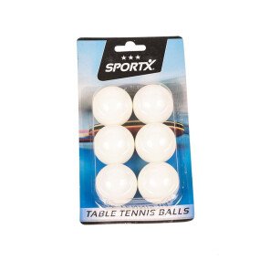 Tafeltennisballen 6x afbeelding