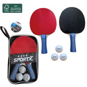 Tafeltennis Set Incl. Ballen+Tas afbeelding