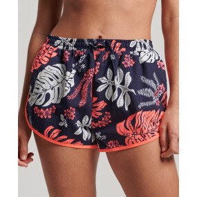 Vintage Printed Beach Short Wms afbeelding