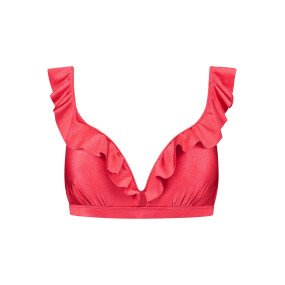 Red Shine Padded Wired Top afbeelding