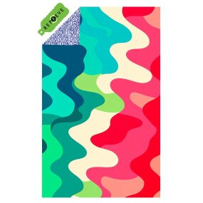 Travel Towel FLOW 100x160cm afbeelding