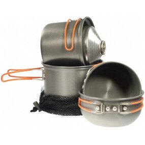 Zirkon Pannenset Alu Stapelbaar afbeelding