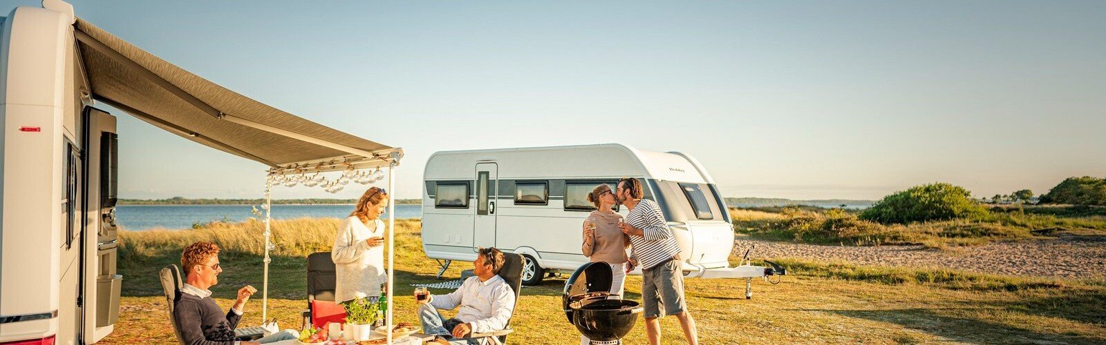 Meteen genieten van je caravanvakantie kan met een levelsysteem