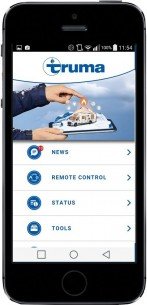 Met I NET bestuurt u uw Truma klimaatsystemen waar u ook bent op afstand via uw tablet of smartphone
