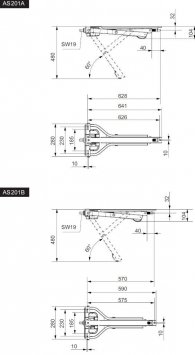 2 keuzes Enduro Autosteady leveller systeem 1 geschikt voor AL KO onderstellen, de ander voor BPW-onderstellen.