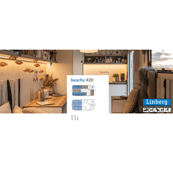 Hobby Beachy 420 aantal personen afbeelding