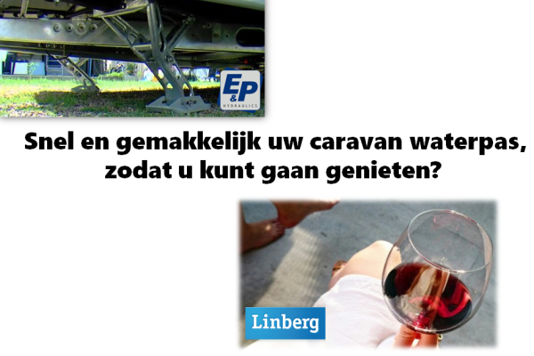 Snel en gemakkelijk uw caravan waterpas zetten