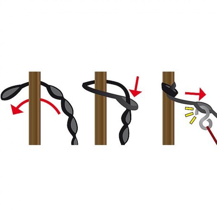 Bo-Camp - Travel - Hangmat - Straps - 2 Stuks afbeelding