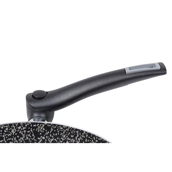 Bo-Camp - Hapjespan - Turn - Wegklapbare pannengreep - ﾯ 24 cm afbeelding